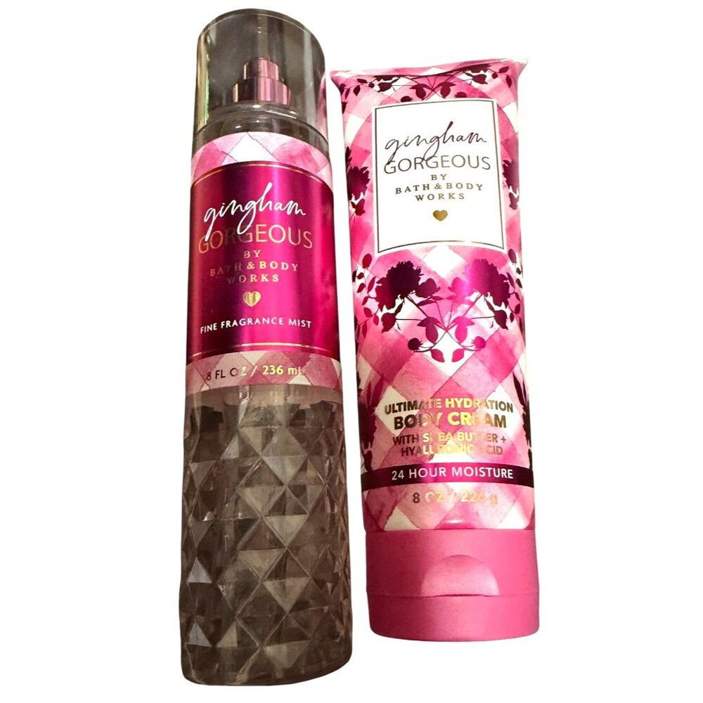 Bath & Body Works Gingham Gorgeous 2pc‎ Set NEW
